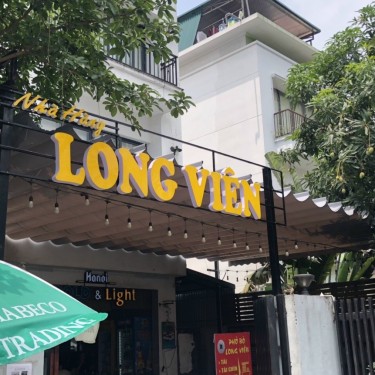 Mái xếp thi công tại nhà hàng Long Viên - Bắc Từ Liêm